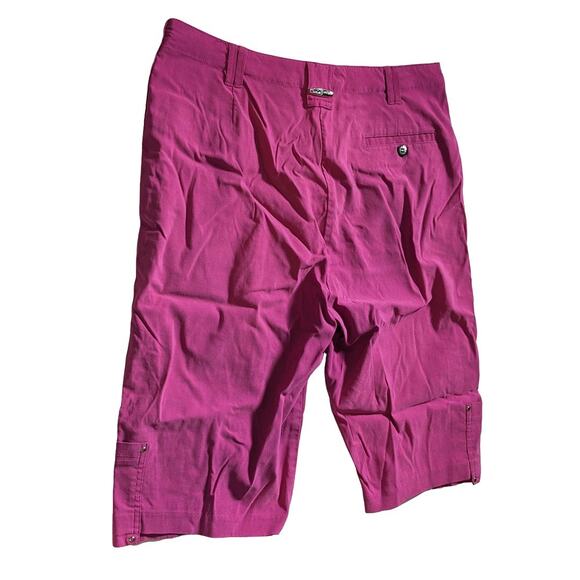 Jamie Sadock  golf activewear shorts bermuda length Women's Size 8 in Pink - Picture 2 of 9